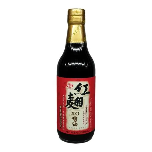 味王紅麴XO醬油590mL 外包裝
