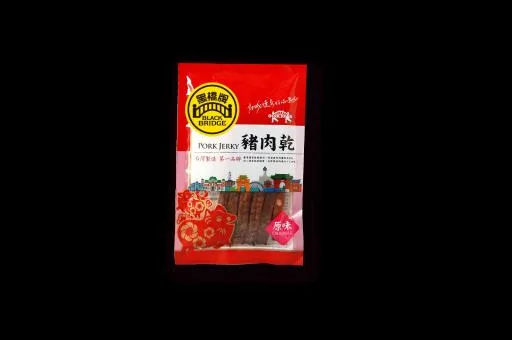 60g原味厚燒豬仔條－小包府城袋 外包裝