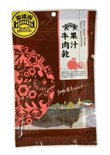 85g果汁牛肉乾－特販 外包裝