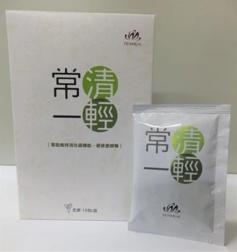 常清一輕(豆漿風味) 外包裝