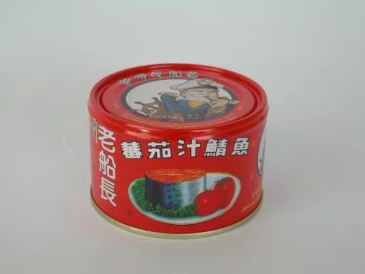 老船長蕃茄汁鯖魚(230g) 外包裝