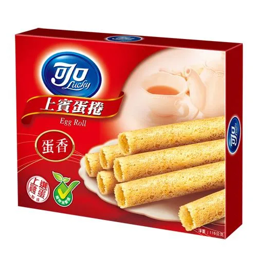 可口上賓蛋捲量販包(蛋香) 外包裝