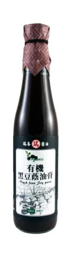瑞春有機黑豆蔭油膏 外包裝