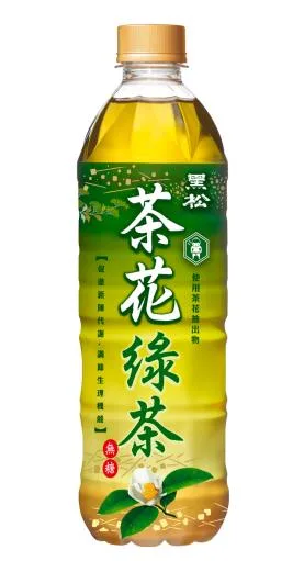PET580黑松茶花綠茶 外包裝