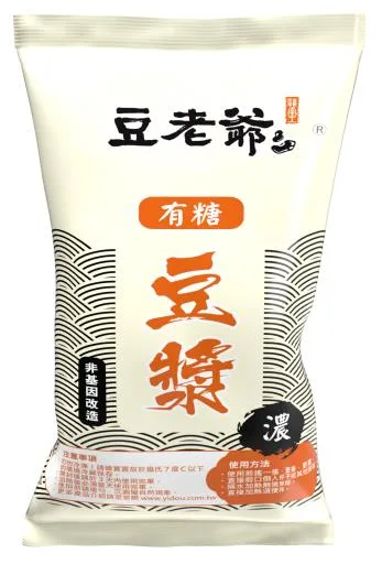 非基改豆漿(橘)(大袋) 外包裝