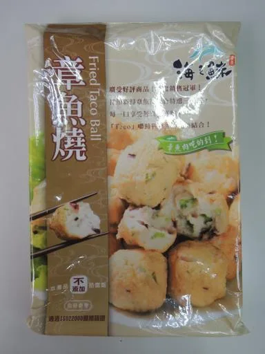 黃金章魚燒 外包裝