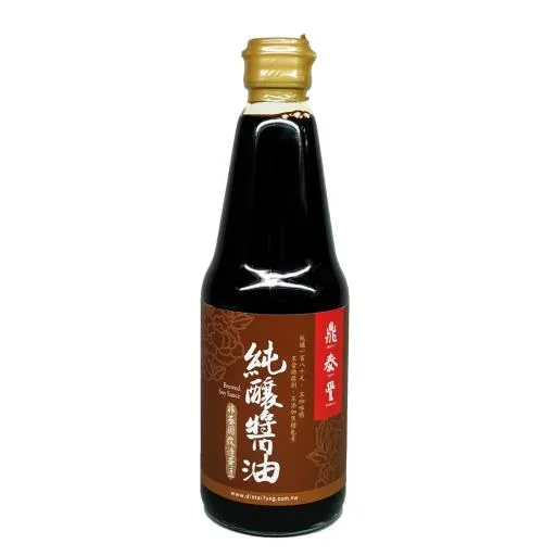 鼎泰豐純釀醬油(非禮盒)396ml 外包裝