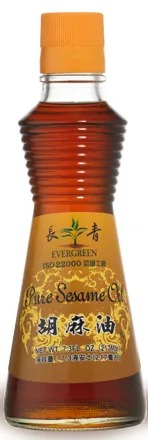 胡麻油 7.3 FL oz 外包裝