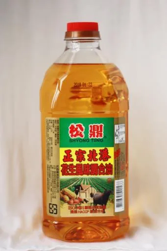 松鼎花生風味調合油2L 外包裝