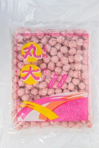丸大散圓蝦味球 外包裝