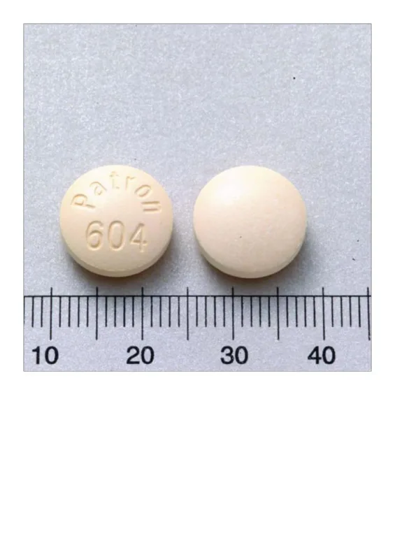 "派頓"胃脹立可錠500毫克（氨基酯醯雙羥鋁）外觀
