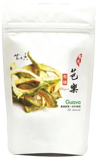 芸之香有機芭樂鮮果乾 外包裝