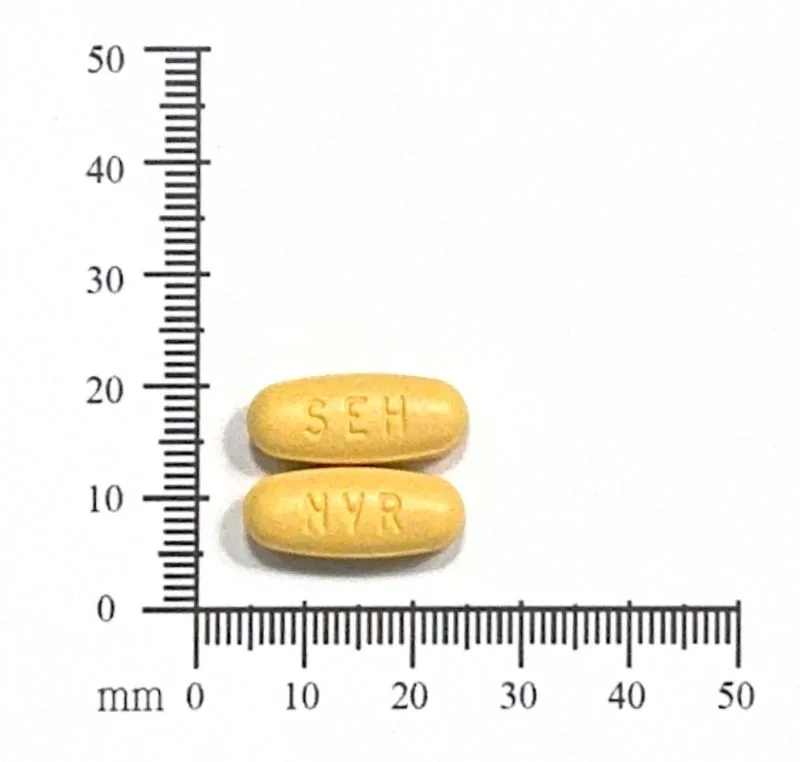 高糖優美膜衣錠 50/850毫克外觀