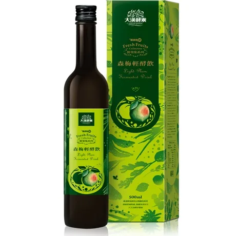 森梅輕酵飲500ml/瓶 外包裝