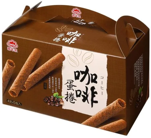 咖啡蛋捲 外包裝