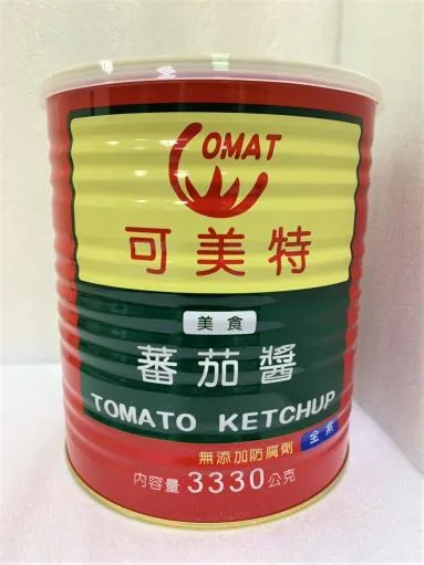 可美特美食蕃茄醬 3.33kg/6 外包裝