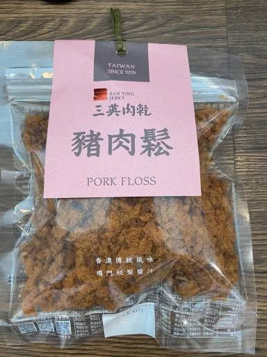 豬肉鬆 外包裝