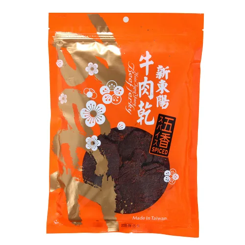 新東陽五香牛肉乾265G 外包裝