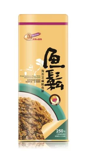 (180g/方罐)海苔芝麻鮭魚鬆	60-AE21 外包裝