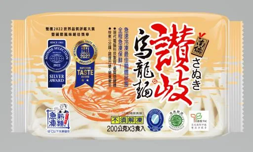 讚岐烏龍麵200G(消費包)(JA010007) 外包裝