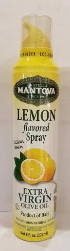 MANTOVA檸檬風味橄欖油-噴霧式 外包裝