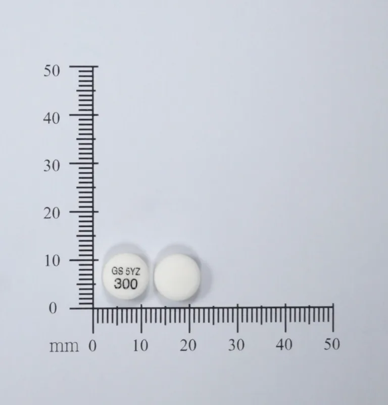 威克倦持續性藥效錠300毫克外觀