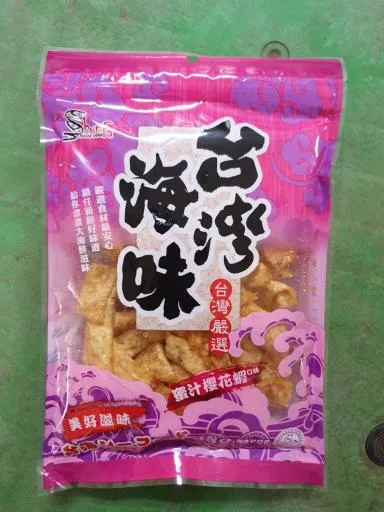台灣海味蜜汁櫻花蝦口味 外包裝