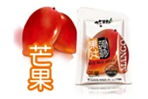 吃果籽芒果果汁蒟蒻 外包裝