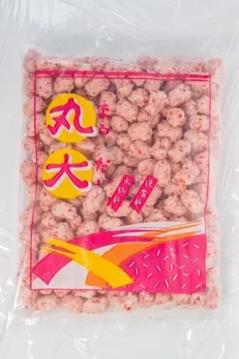丸大散蝦味球 外包裝