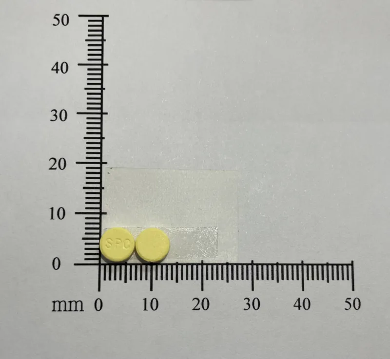 "信隆"補葉素錠1毫克外觀