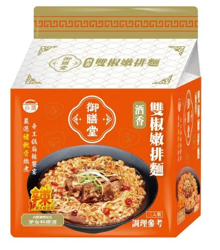 台酒御膳堂-雙椒嫩排麵 外包裝