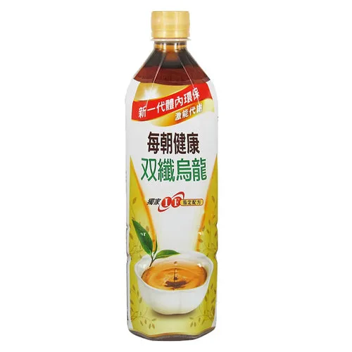 每朝健康雙纖烏龍 外包裝
