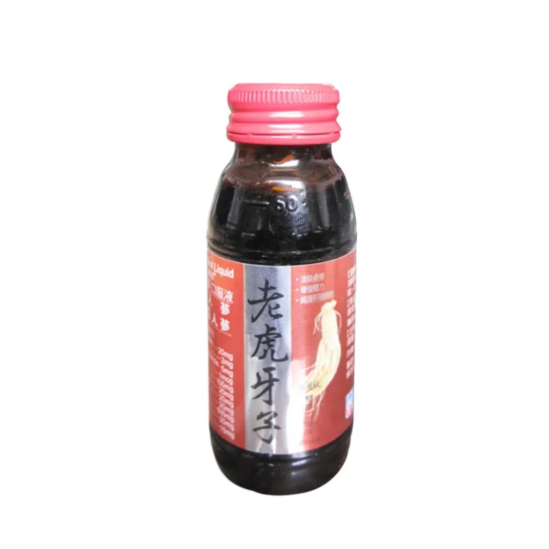 " 中美" 雙蔘口服液外觀
