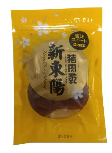 新東陽原味豬肉乾包150G貿易 外包裝