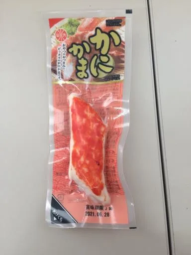 蟹風味柳棒 外包裝