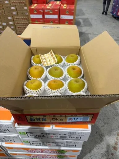 鮮梨 外包裝