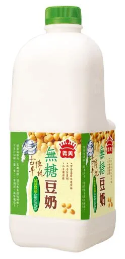 義美古早傳統豆奶(無糖) 2L 外包裝