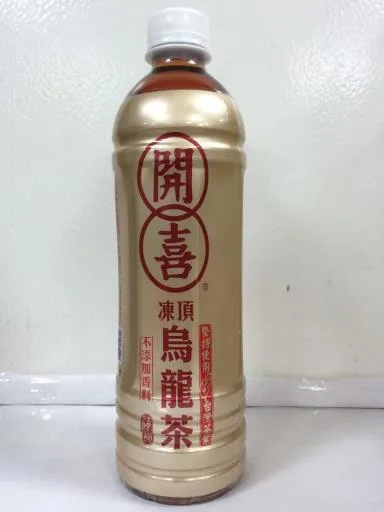 開喜凍頂烏龍茶575ml 外包裝