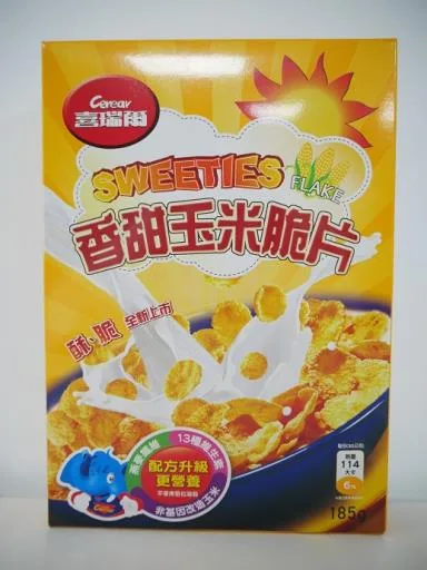 喜瑞爾香甜玉米脆片 外包裝
