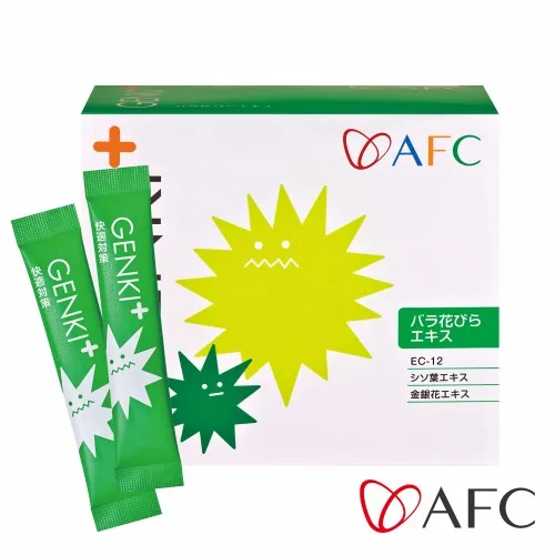 AFC快適對策顆粒食品 小兒營養品 外包裝