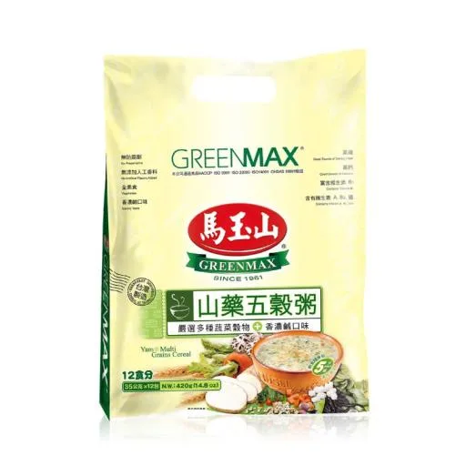 山藥五穀粥35g×12pcs(包) 外包裝