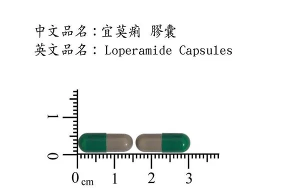 "華興"宜莫痢膠囊外觀