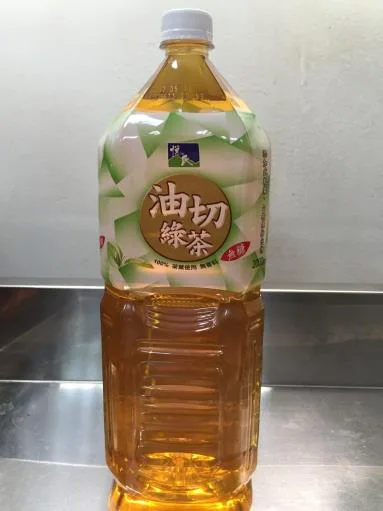 2000ml悅氏健茶到油切綠茶 外包裝