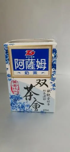阿薩姆双茶會奶茶400ml 外包裝