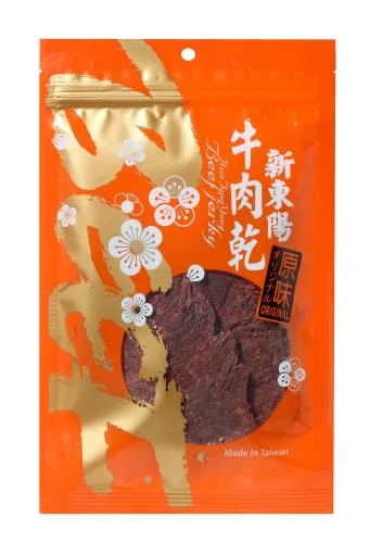 新東陽原味牛肉乾100g 外包裝
