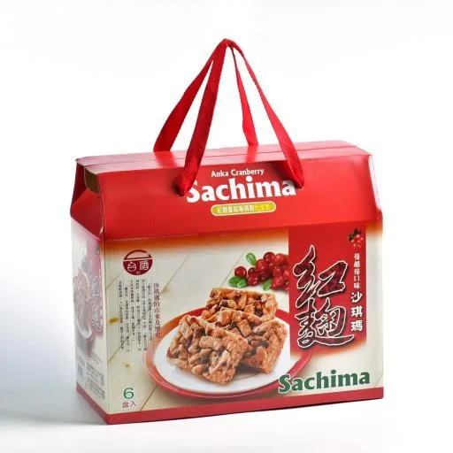 紅麴養生沙琪瑪 外包裝