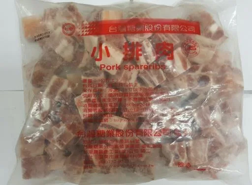 豬小排肉 外包裝