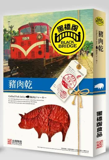 肉乾－台灣景點盒(機場) 外包裝