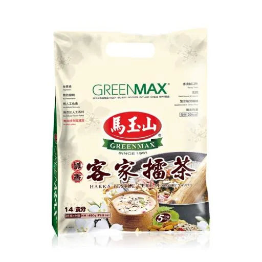 客家擂茶(鹹香口味)35g×14pcs(包)(外銷專用) 外包裝