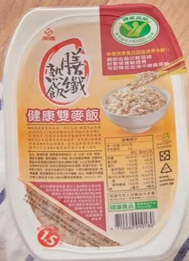 膳纖熟飯健康雙麥飯24入(AA020003) 外包裝